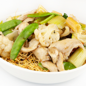 32a. Stir-Fried Chicken with Vegetables
