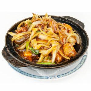 56. Chicken in Hot Pot